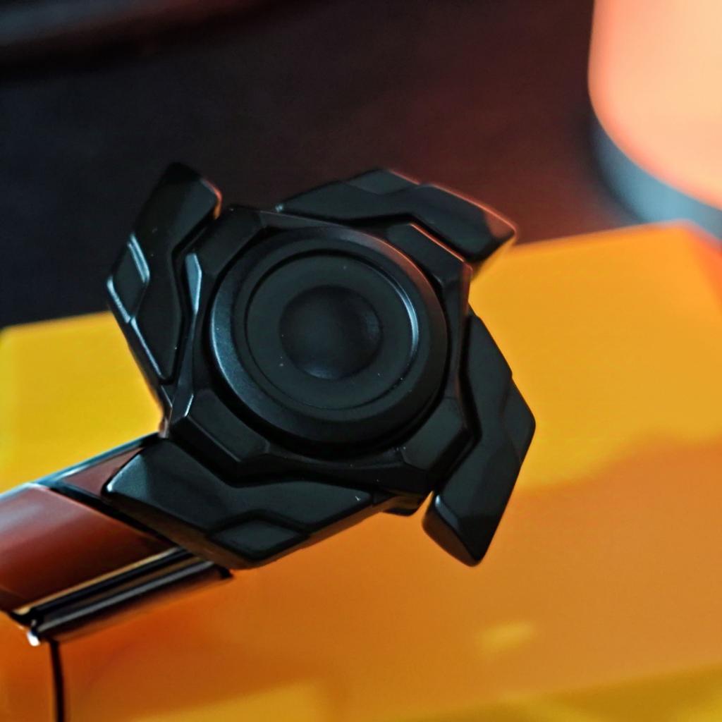 Open Armor Fidget Spinner Metal Hand GoBiggeR Spinning Top Tip EDC Stress Relief Toy Anti anxiety Fingertip Rotating Men's Toys