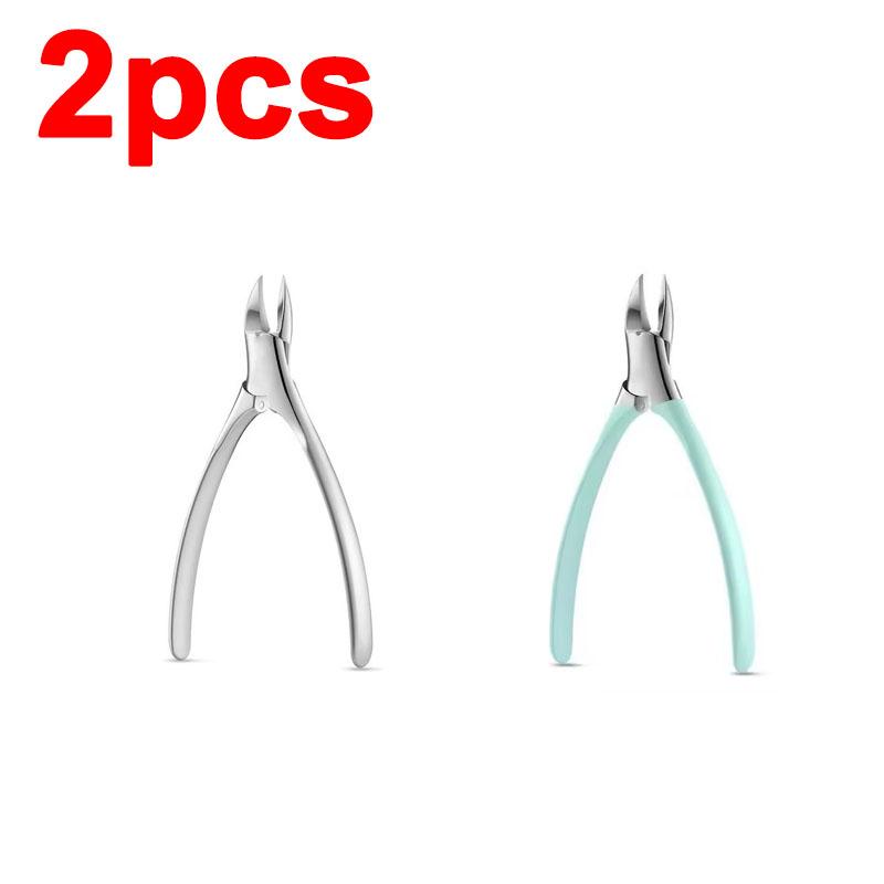 Professional Nail Clipper Nail Scissors Anti-Splash Nails Clippers Stainless Steel Pedicure Tools Deep Into Nail Grooves ZJJ03