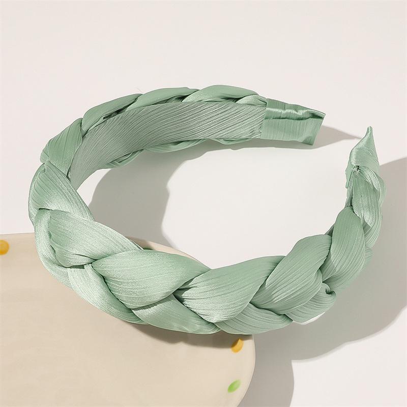 

Милый женский головной убор Шелковистая вуалевая ткань Плетеные повязки на голову для леди Девушек Ежедневный шоппинг Вечеринка Головные уборы Инс Женские повязки для волос