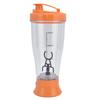 Electric Mixing Cup Simple 350ml Coffee Milk Shaking Bottle Automatic Shaker CupOrange