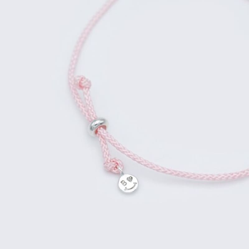 BONBEAU Schlichtes Herz Farbe Knoten Armband