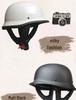 German-Style Motorcycle & Electric Scooter Safety Helmet for Men & Women - Skull Cap Design