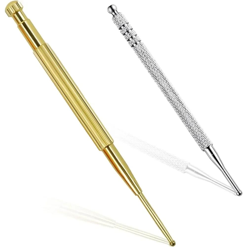 

2 шт. Иглоукалывание ушей Точечный зонд Массажный инструмент Безболезненный Легкий Портативный Ручка для обнаружения акупунктурных точек Инструменты для рефлексологии лица