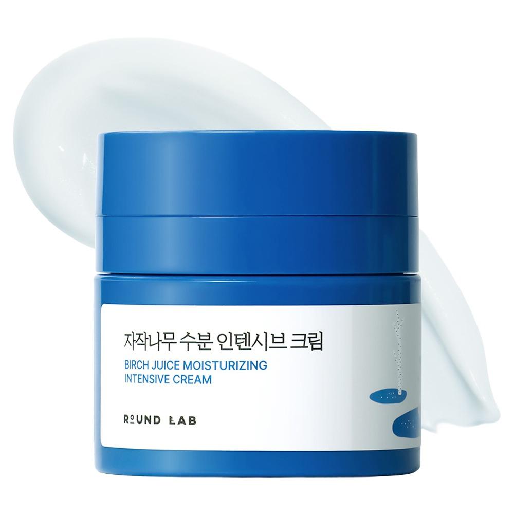 

[Round Lab] Birch Juice Moisturizing Intensive Cream - 48-Hour Deep Hydration & Soothing Redness Relief, 50ml | Olive s K-beauty 50ml, 1EA