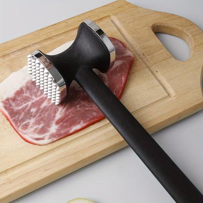Martello Attendicarne Quadrato in Lega di Zinco Strumento da Cucina Durevole per Battere la Carne