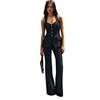 2025 Europe and the United States Close the Waist and Look Thin, Loose and Comfortable Temperament, Commuter Professional Wide-leg Pants, Top and 