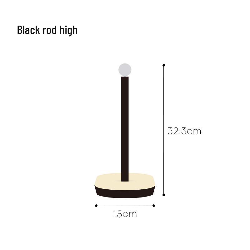 Nordický vertikální držák na kuchyňské utěrky a ubrousky - Bezvrtací úložný regál na jídelní stůl a ručníky.
