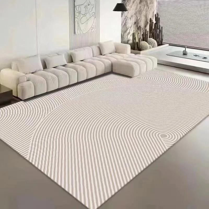 

Abstract Line Printed Non-slip Carpet Washable Rug for Living Room Bedroom Kitchen Home Hotel Lobby Entrance Decor Mat 40x60cm