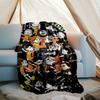 Haikyu Theme Printed Blanket - Perfect for Couch, Bed, Travel & Outdoor Use | Machine Washable, Cozy & Durable.