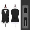 Fashion Suit Vest Men Formal Dress Vest Herringbone Gilet Fitness Sleeveless Vest Wedding Waistcoat Men XS-8XL