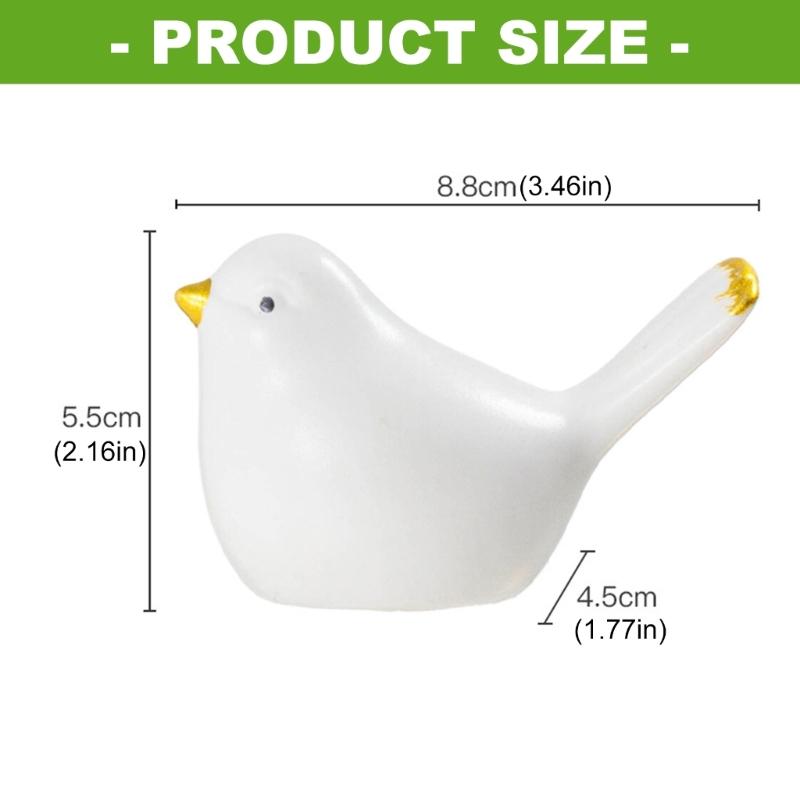 Pack Of 2 Ceramic Bird Themed Toilet Bolt Covers Decorative Bathroom Accessories For contemporary Improvement