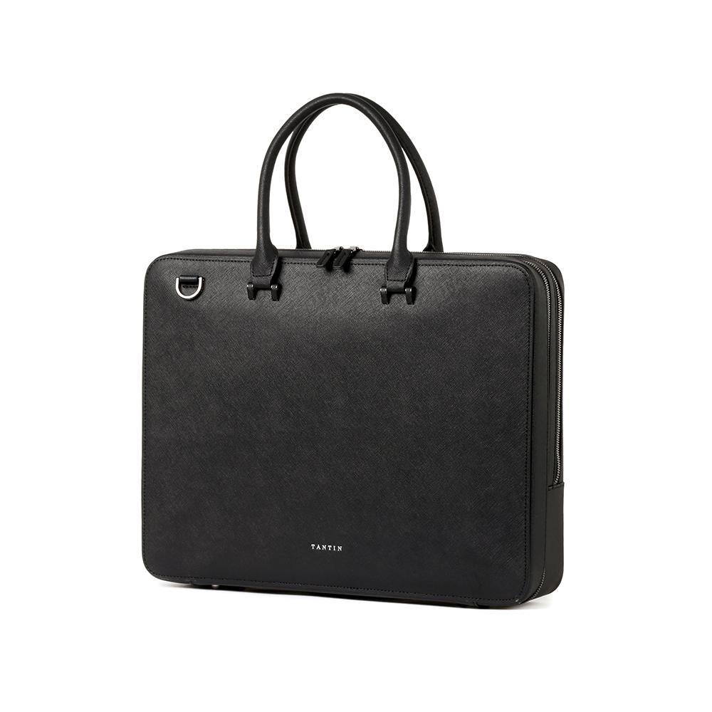 Tantin Noble Briefcase Cowhide Document Bag T13807