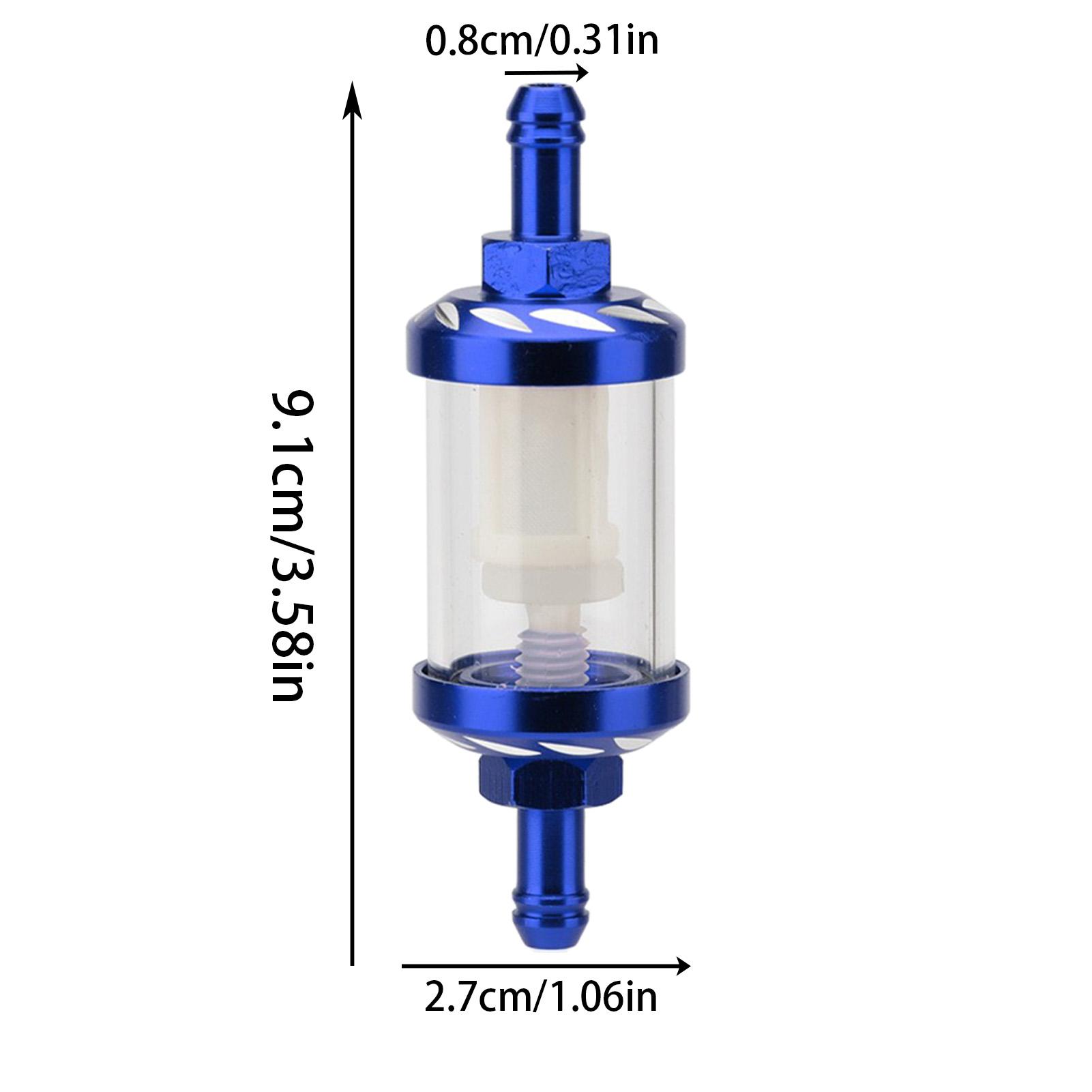 

High Performance Oil Filter High-Flow Alloy Motor Oils Filter Stainless Steel Core Glass Perspective Filter For Easy To Use