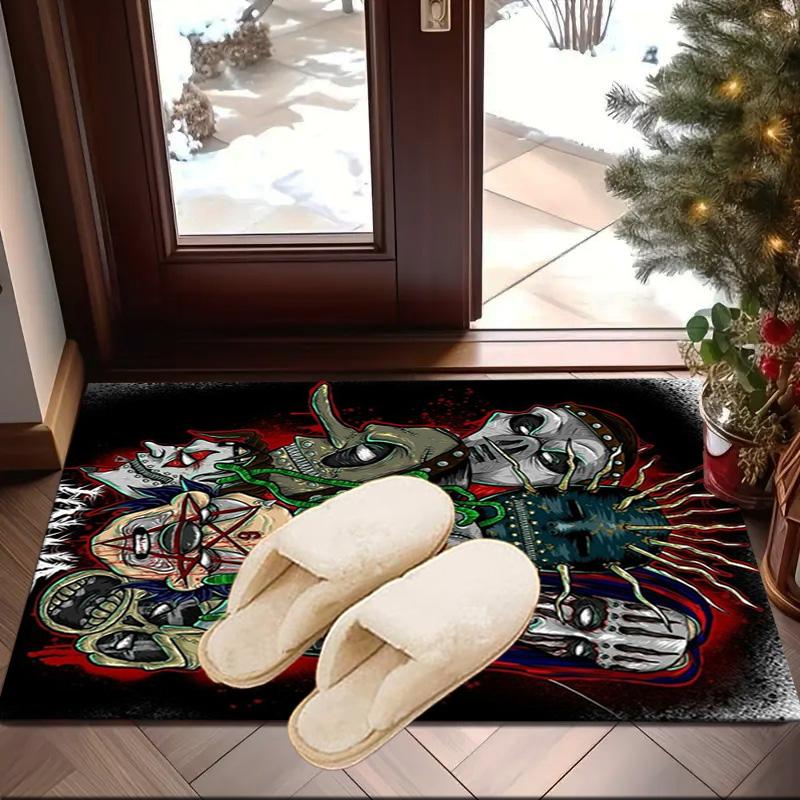 Rock music Slipk-not  Carpet, Chair Rug,Rug for Office Bedroom living rooms, Doormat decor Fan Gift Christmas Gift