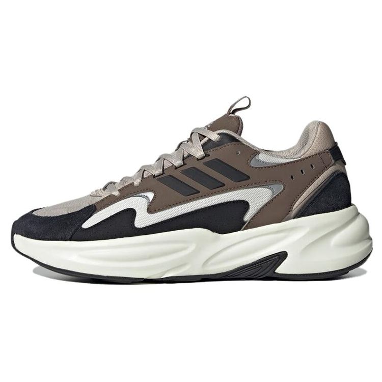 Adidas Neo Ozelle Low Top Running Shoes Unisex Sneakers Brown Black ID3577