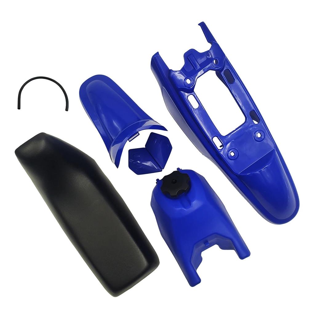 Motorcycle Complete Fairing Plastic Kit Fender Body Seat Gas Tank Set Assembly for Yamaha PW50 PW 50 PY50 Dirt Bike Kids Bike