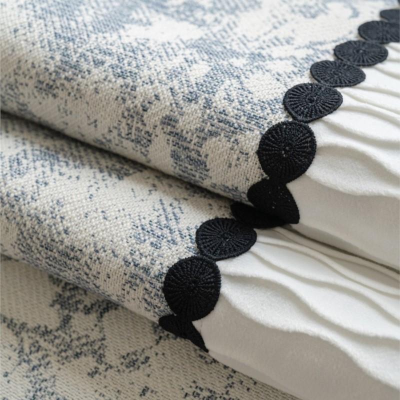 Non-Slip Sofa Protector Soft Anti-Skid Patchwork Sofa Mats Imitation Cotton Linen Sofa Armrests Cushion Sofa Cushion Cover