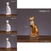 Bastet Katzenstatue Harzhandwerk Elegantes Schreibtischornament Für Geschenke Sammlung