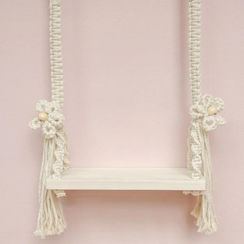 Baby Photography Props Newborn Swing Chair Wooden Furniture Infants Photo Shooting Prop Accessories Baby Photo Props Swings