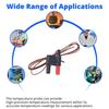 80BK-A Type-K Thermocouple Replacement for Fluke Multimeter, Temperature Probes Cable