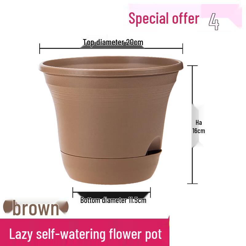 

Manyuanhong Self-Watering Plastic Flower Pot