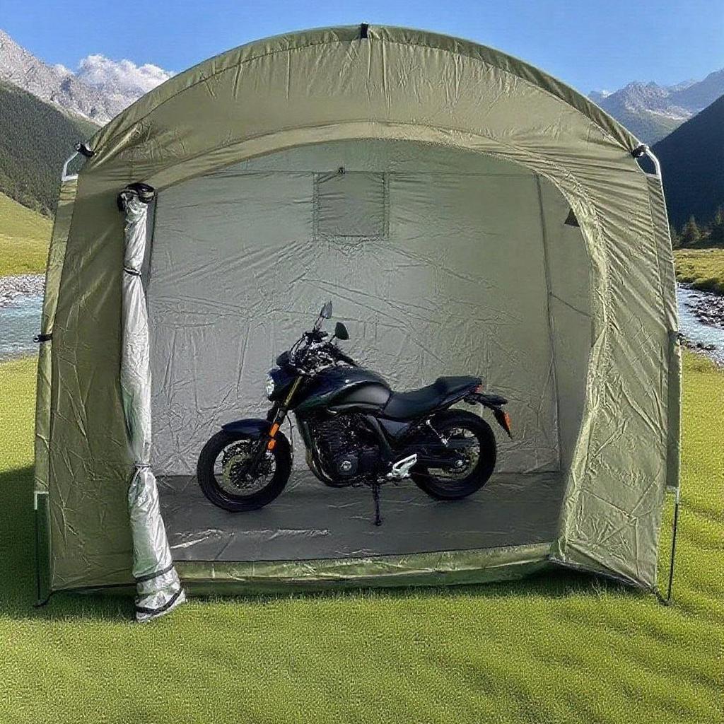 Cross-Border Large Portable Waterproof Bicycle Tent for Outdoor Camping