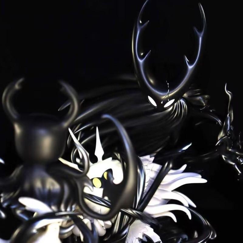Large Scale Hollow Knight Gk Figure Shadow Sable Collectible Statue Room Tabletop Decoration Exquisite Collectible Statue Figure