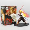 Demon Slayer Anime Figure Tanjirou Agatsuma Zenitsu Kyoujurou Anime Model  Action Figure PVC collection Toy for Kids Gift