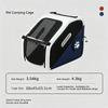 Collapsible Soft Sided Dog Crate Heavy Duty Metal Frame Portable Travel Kennel for Small Medium Large Dogs Indoor Outdoor Use