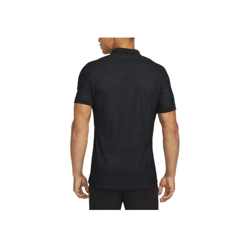 Nike Inter Milan Match Player Edition Football Jersey Short Sleeve T-Shirt With Logo Print Men Tops Black DM0910-011