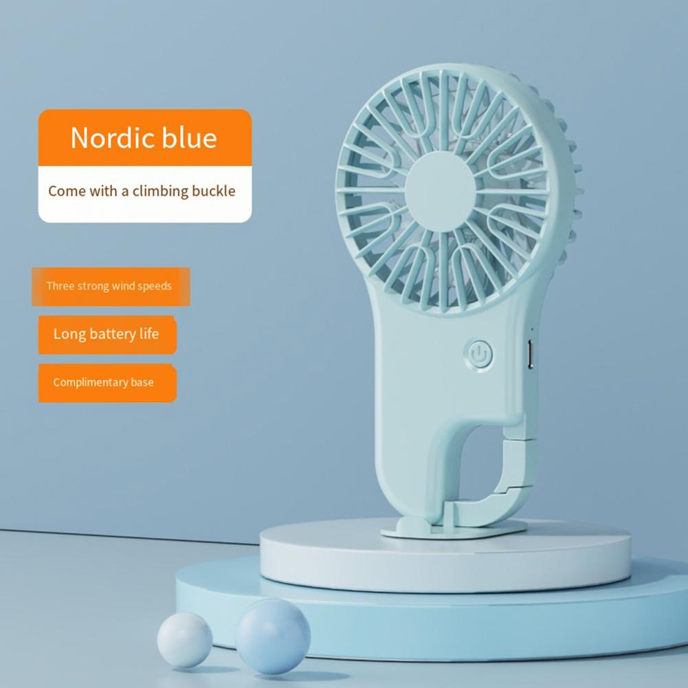 Tragbarer Mini-Turbofan mit mehreren Geschwindigkeitsstufen, über USB wiederaufladbar, für den persönlichen Gebrauch und die Belüftung kleiner Räume