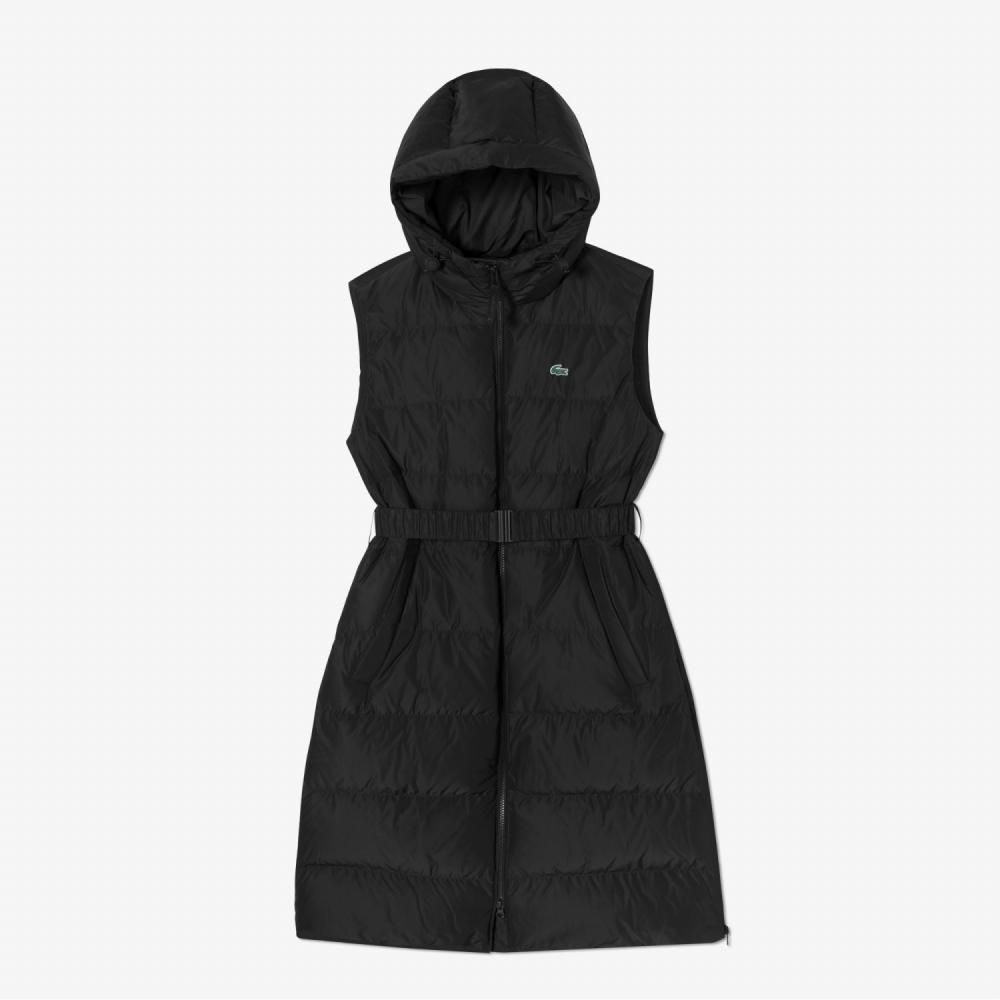 

LACOSTE Женский пуховый жилет [черный]