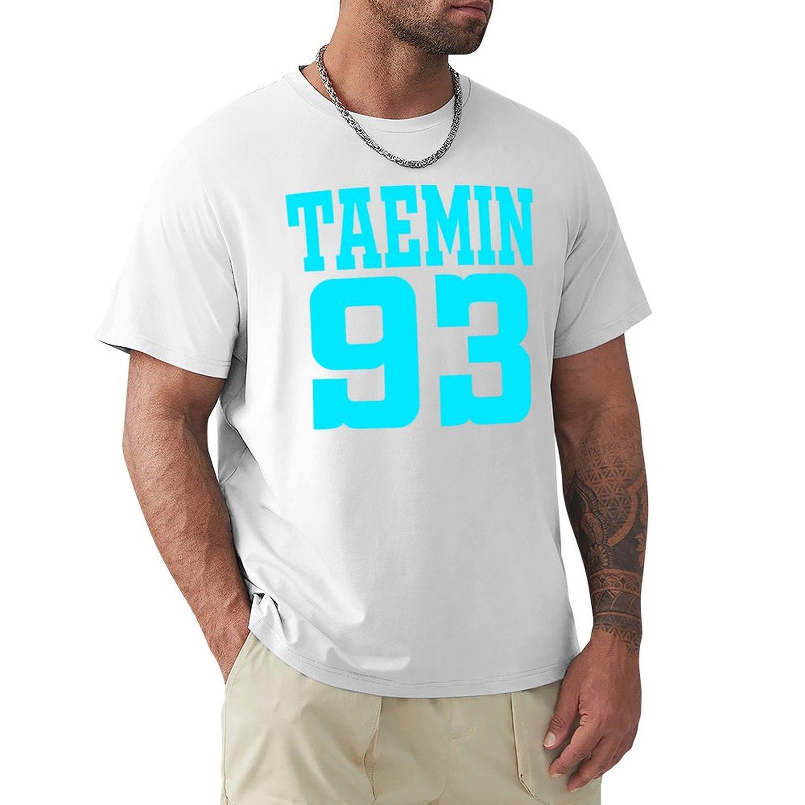 Taemin 93 Tshirt Gym Exercise Short Sleeve Tshirt S