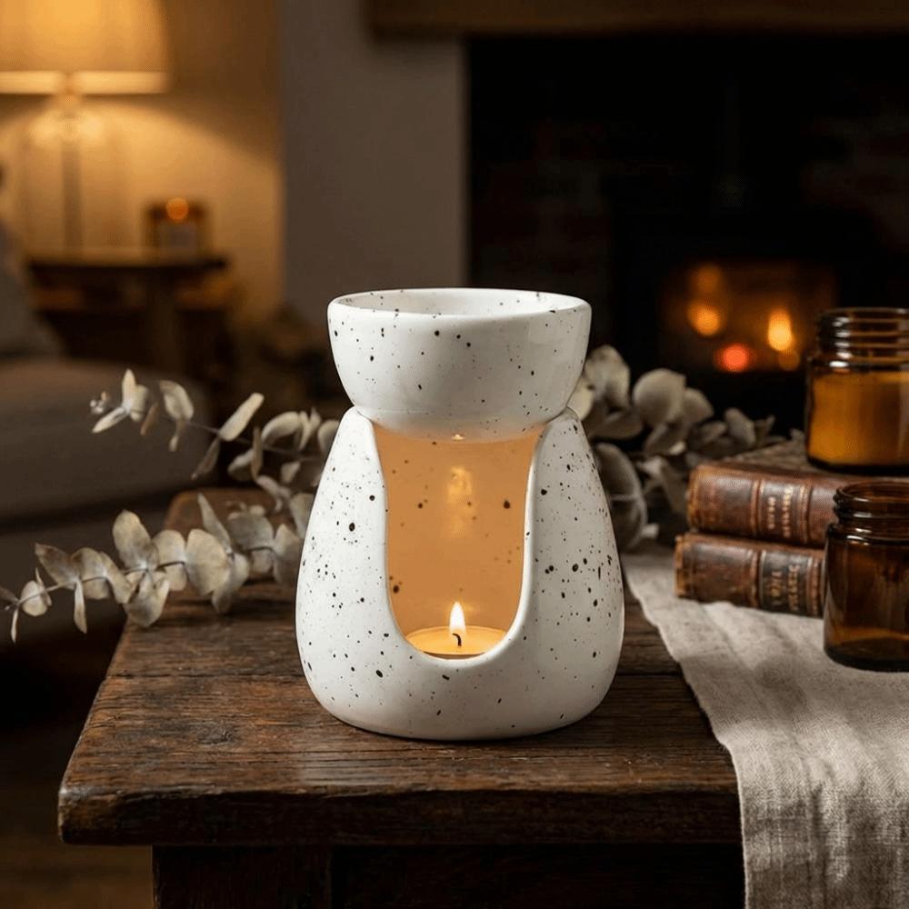 Minimalist Fragrance Stove Heat-resistant Candle Scented Burner Ceramic Essential Oil Stove  Office