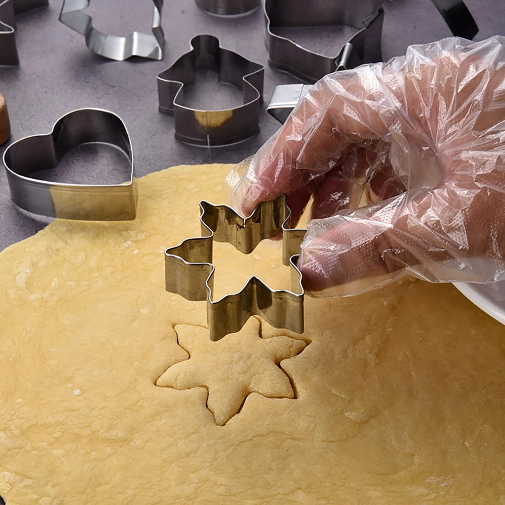 Molds, Cutters for Cakes, Cookies, Gingerbread, Christmas 10 Pcs
