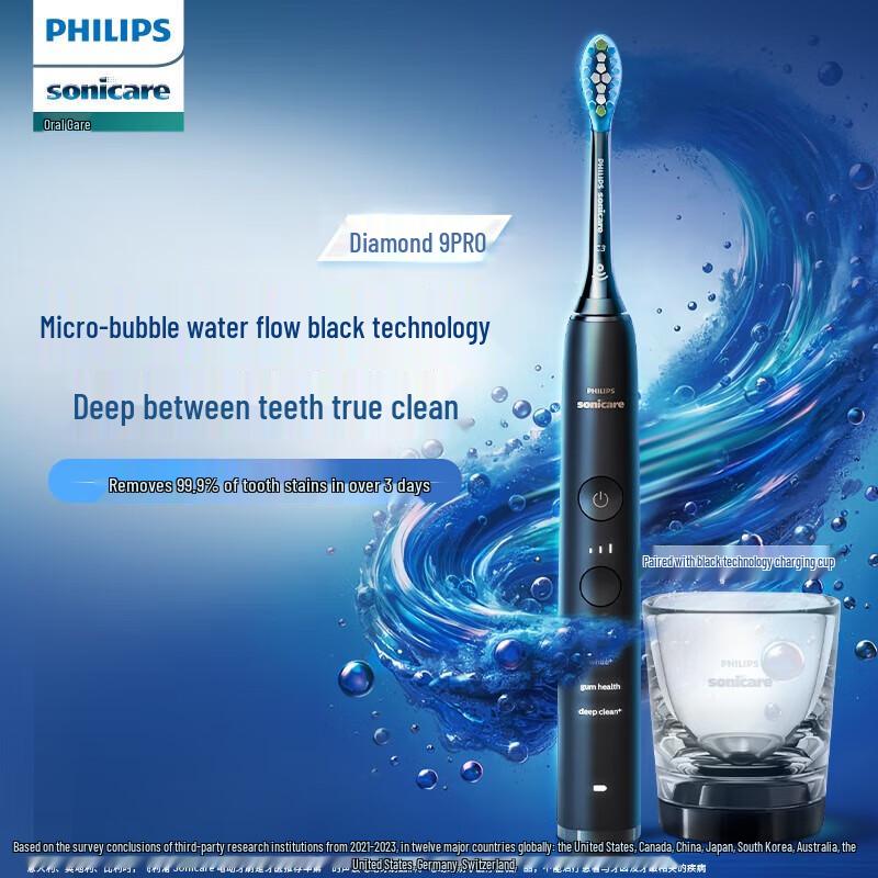 

Philips Sonic Electric Toothbrush DiamondClean 9000 Pro