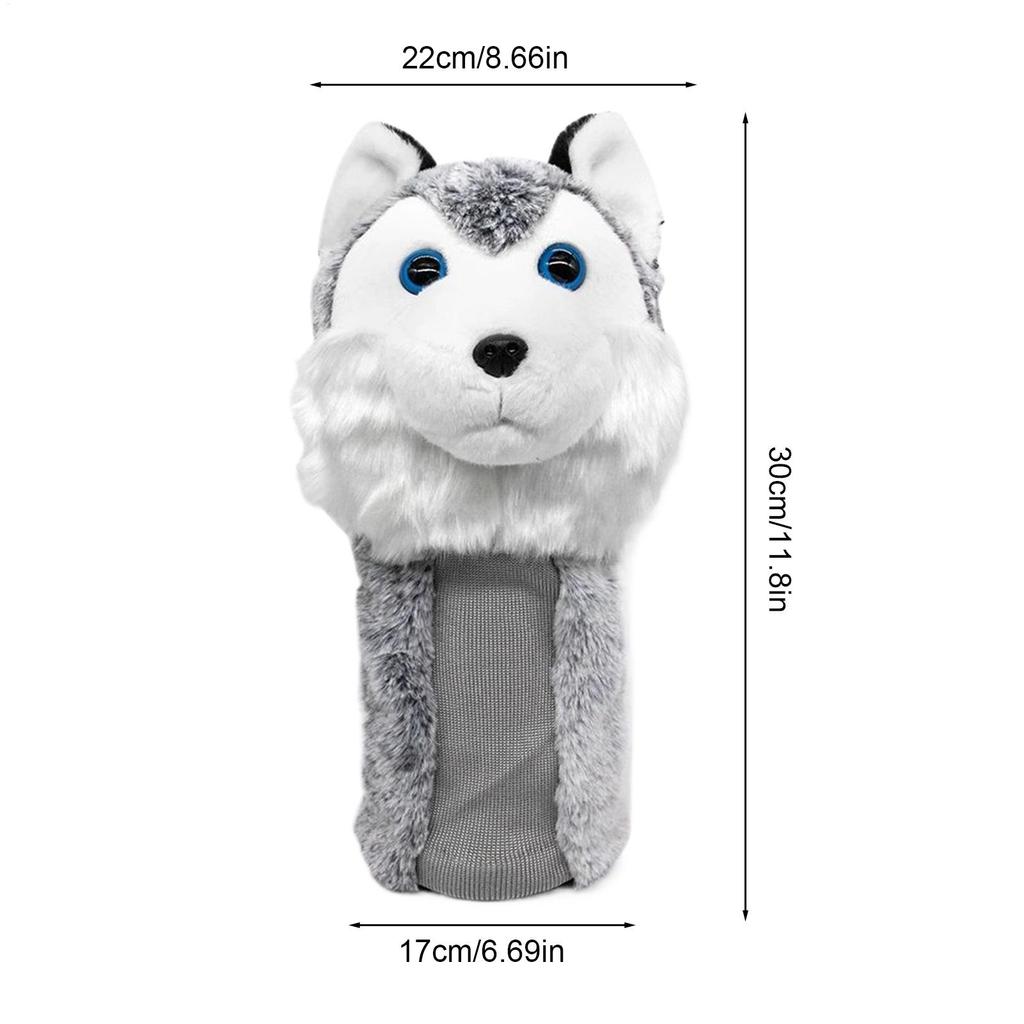 Golf Headcovers Funny Plush Shockproof Protector Animal Golf Head Covers For Women For Women Junior Athletes Golfers Sports