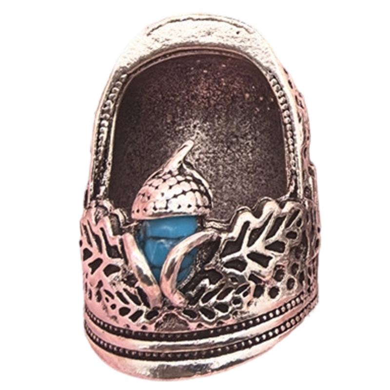 Sturdy Alloy Thimble Tool for Sewing and Crafting Enthusiasts Offering Open Designs Flexibility and Comfortable Fit