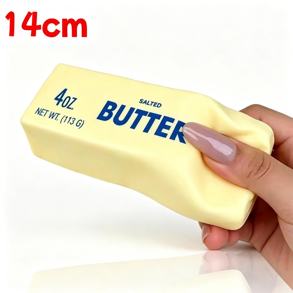 Slow Rebound Butter Stick Fidget Toy Soft Sticky Squeeze Stress Ball Anxiety Relief Sensory Toy For Teens Adults.