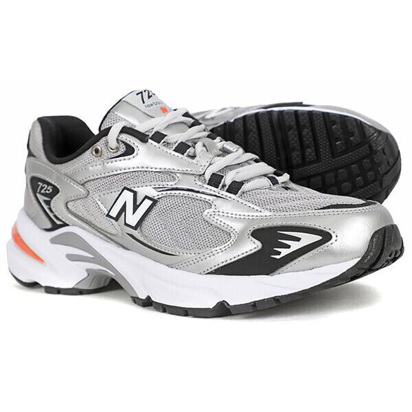 New Balance 725 Metallic Silver Raincloud