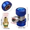 R134a Car AC Refrigerant Charging Quick Connector Adapter for High & Low Pressure