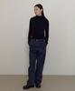 38COMEONCOMMON Classic Turtle Neck T-Shirts (Black)