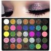 35JC Eyeshadow 35-color Pearlescent Matte Eyeshadow Disc, Glitter Eyeshadow Box