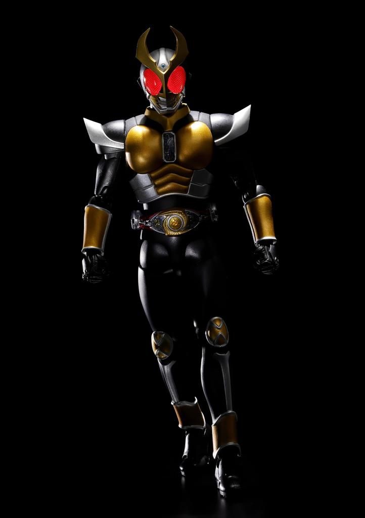 TAMASHII NATIONS Bone Carving Kamen Rider Agito Grand Form 25th Anniversary Approximately 145mm Made of PVC Articulated S.H.Figuarts (True Method)