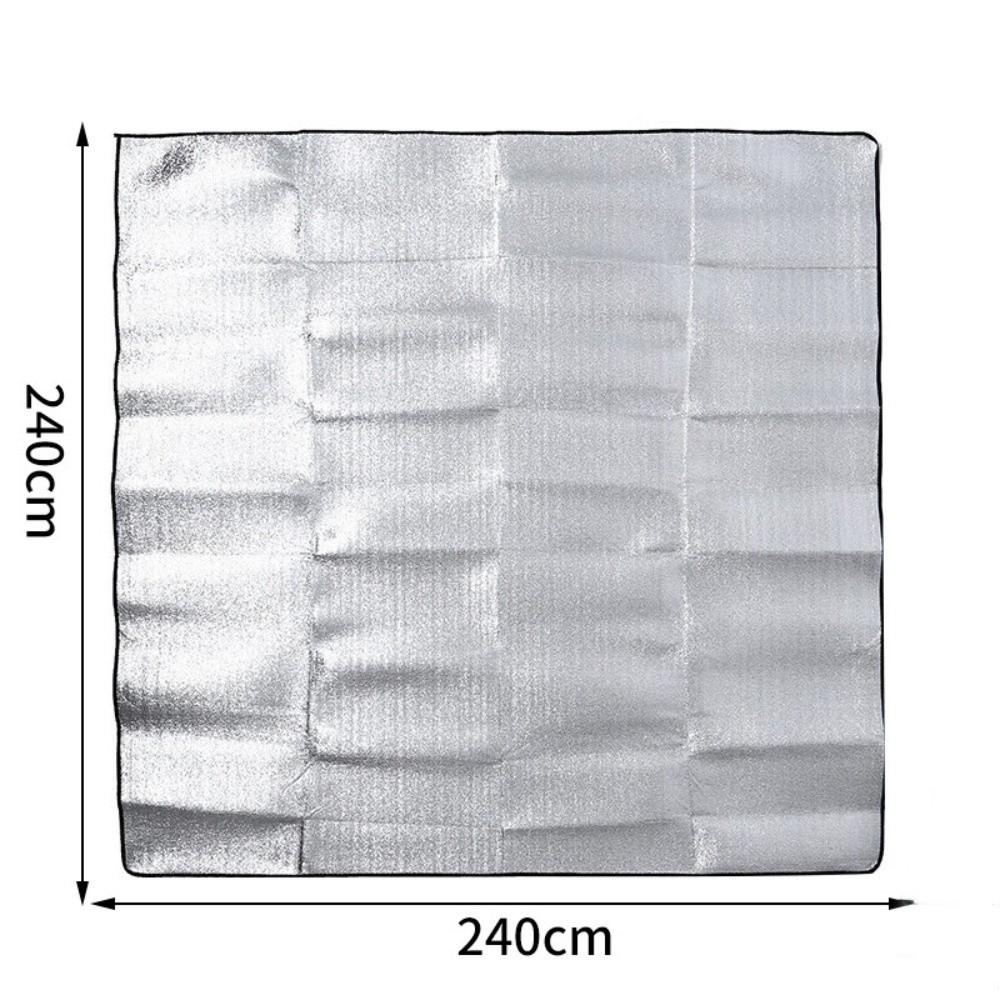 Aluminum Film Moisture-Proof Mat Foldable Camping Mat Portable Picnic Mat