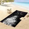 Name Custom Sabrina Carpenter Print Beach Towel, Large Soft Quick Dry Towel for Beach Camping Swimming