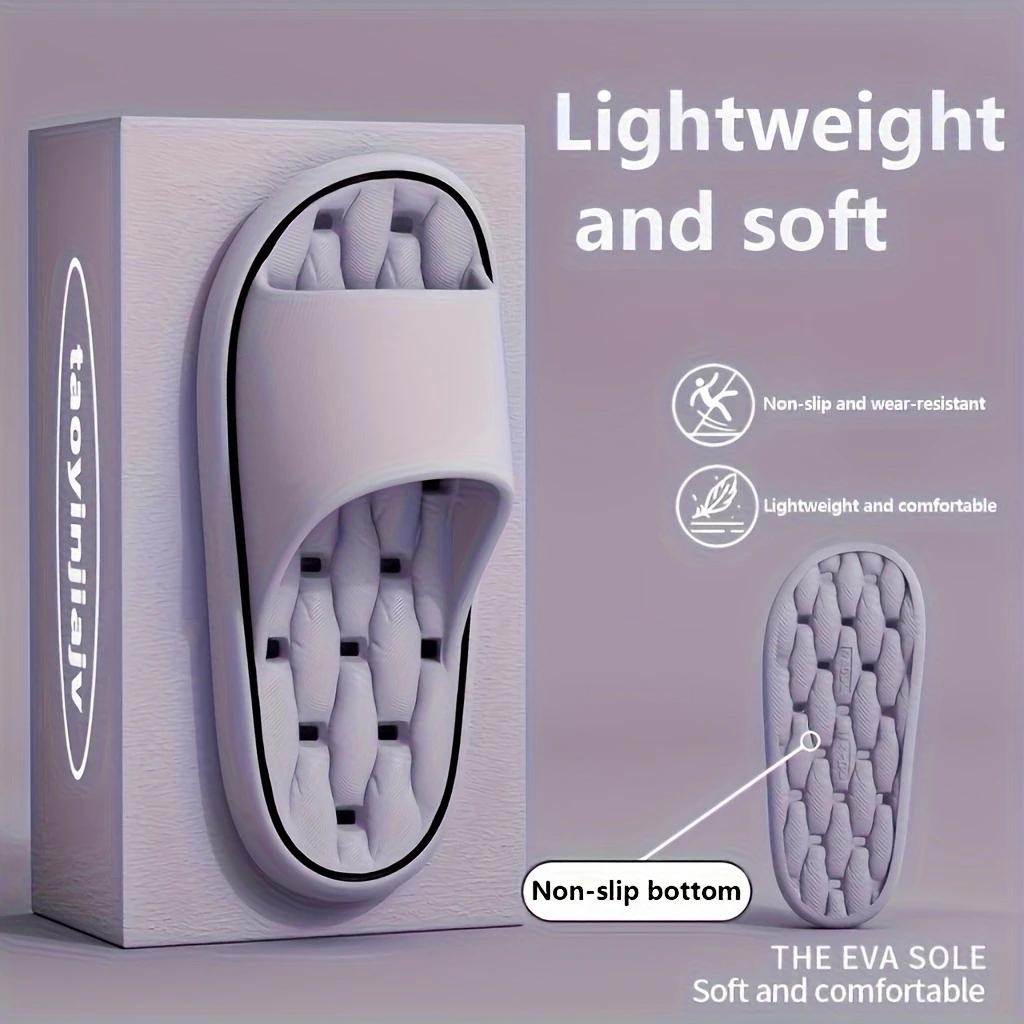 

Женские тапочки из ЭВА — легкие, нескользящие, быстросохнущие, удобные для дома и ванной, можно стирать вручную, подходят для всесезонного ношения 40/41 фиолетовый