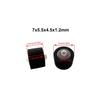 2Pcs 7X5.5X4.5X1.2Mm Walkman Tape Drives Pinch Roller Tape Recorder Cassette Player Press Rubber Belt Wheel Pulley