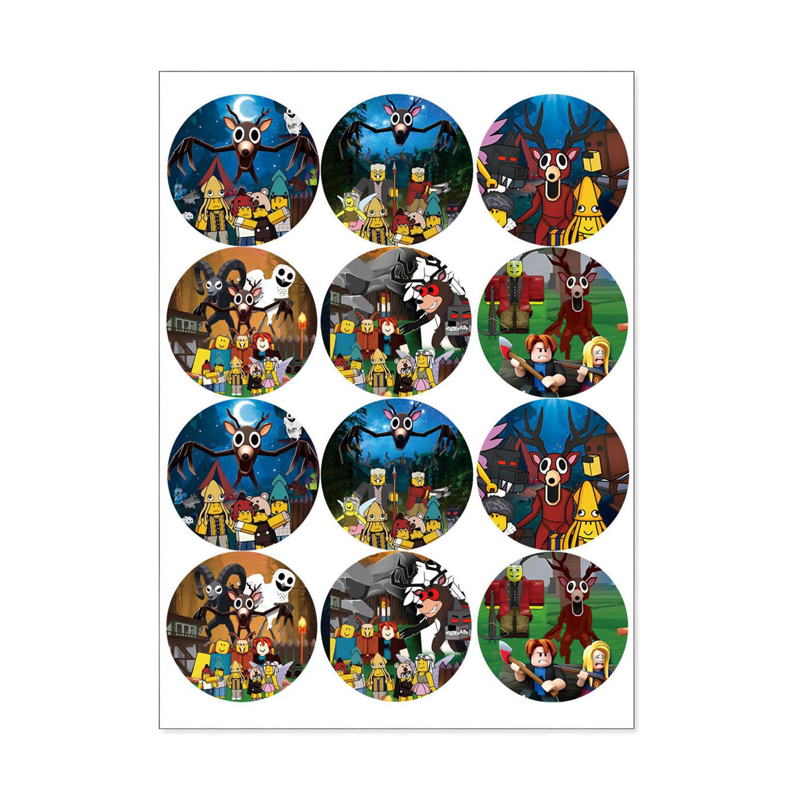 

Game Forest Night Theme Party Decoration Stickers Children s Birthday Decoration One Size