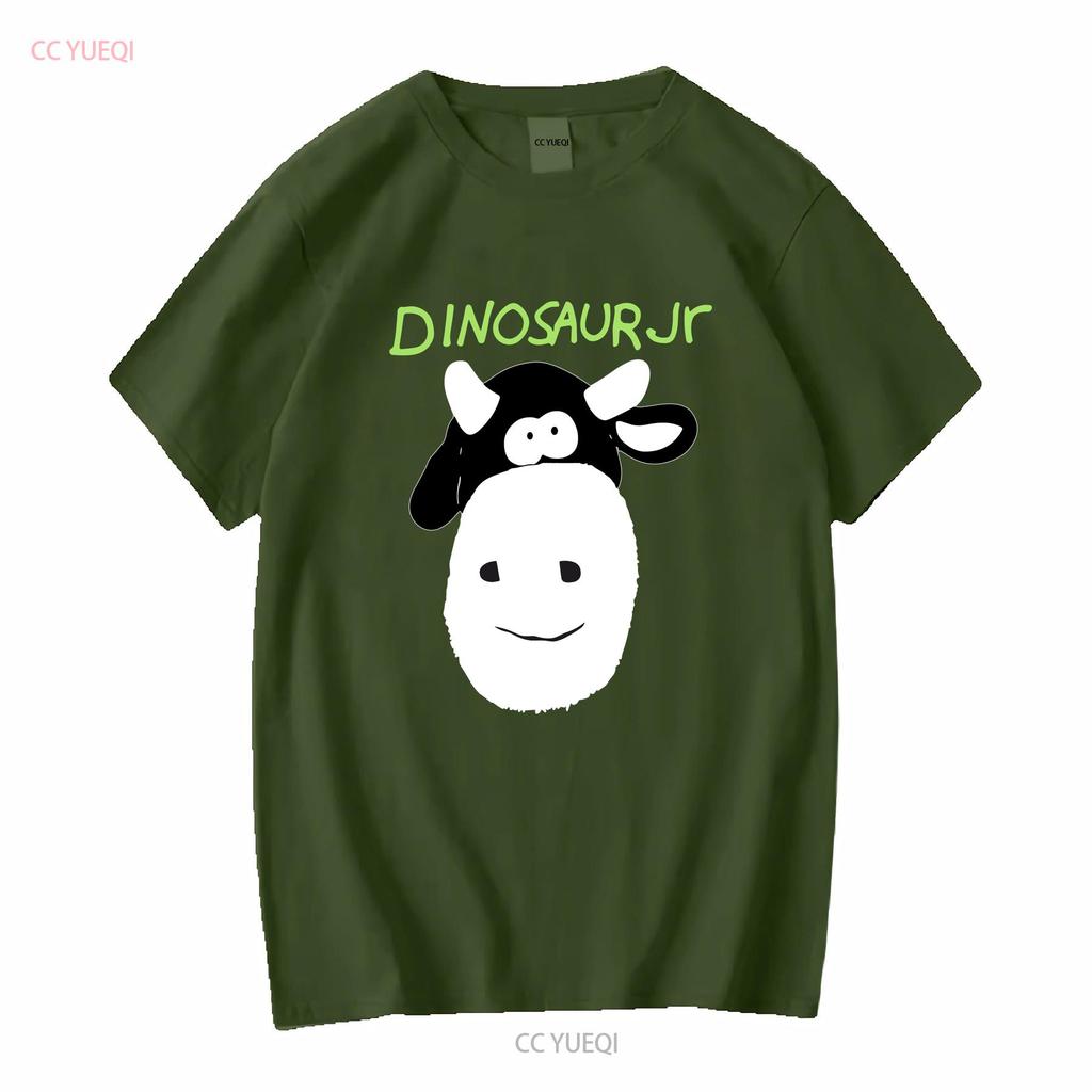 Dinosaur Jr Cow Men T shirt Purple Cotton All Sizes S 5XL Fan Q866 long or short sleeves vintage Washed homme Soft Unisex